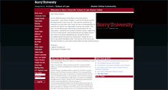 Desktop Screenshot of lawalumni.barry.edu