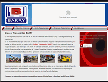 Tablet Screenshot of barry.cl